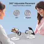 5-in-1 Magnetic Real Wireless Desktop Fast Charging Station For Multiple Devices