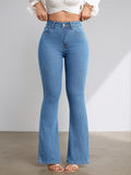 Women's Wild Stretch High Waist Flared Jeans