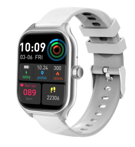 Bluetooth Smart Watch Full Touch Screen Heart Rate Smart Sport Bracelet